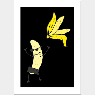 Naked Banana Fruits Fruit Free Body Culture Posters and Art